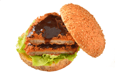 トンカツバーガー 函館ラッキーピエロ